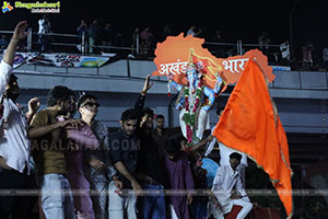 Lord Ganesh Immersion Procession 2026 at Tank Bund, Hyd