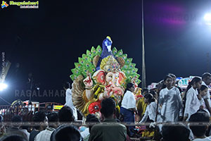 Lord Ganesh Immersion Procession 2026 at Tank Bund, Hyd