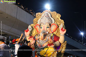 Lord Ganesh Immersion Procession 2026 at Tank Bund, Hyd