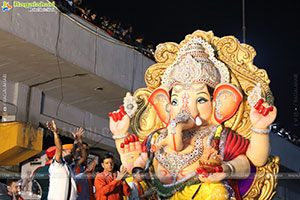 Lord Ganesh Immersion Procession 2026 at Tank Bund, Hyd