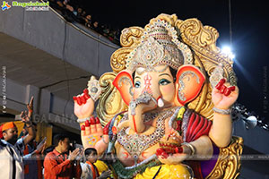 Lord Ganesh Immersion Procession 2026 at Tank Bund, Hyd