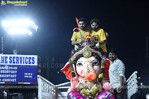 Lord Ganesh Immersion Procession 2026 at Tank Bund, Hyd