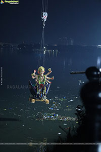 Lord Ganesh Immersion Procession 2026 at Tank Bund, Hyd