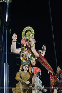 Lord Ganesh Immersion Procession 2026 at Tank Bund, Hyd