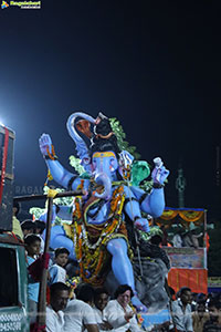 Lord Ganesh Immersion Procession 2026 at Tank Bund, Hyd