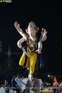 Lord Ganesh Immersion Procession 2026 at Tank Bund, Hyd