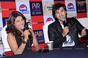 Anjaana Anjaani Press Meet at PVR Cinemas