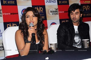 Anjaana Anjaani Press Meet at PVR Cinemas