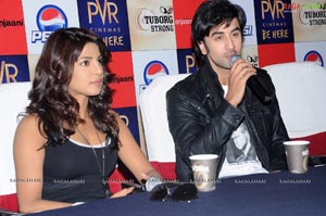 Anjaana Anjaani Press Meet at PVR Cinemas