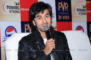 Anjaana Anjaani Press Meet at PVR Cinemas