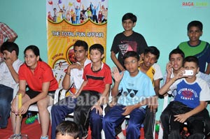 Nagarjuna, Amala at Gopichand Badminton Academy