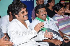 Nagarjuna, Amala at Gopichand Badminton Academy