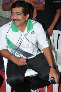 Nagarjuna, Amala at Gopichand Badminton Academy