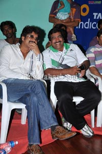 Nagarjuna, Amala at Gopichand Badminton Academy