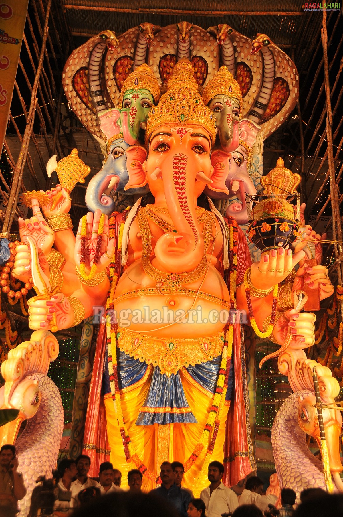 Ganesh Idols at Khairatabad, Krishna Nagar, Indira Nagar