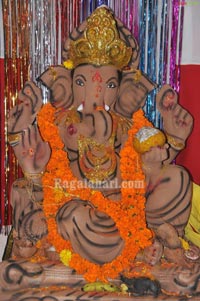 Ganesh Idols at Khairatabad, Krishna Nagar & Indira Nagar