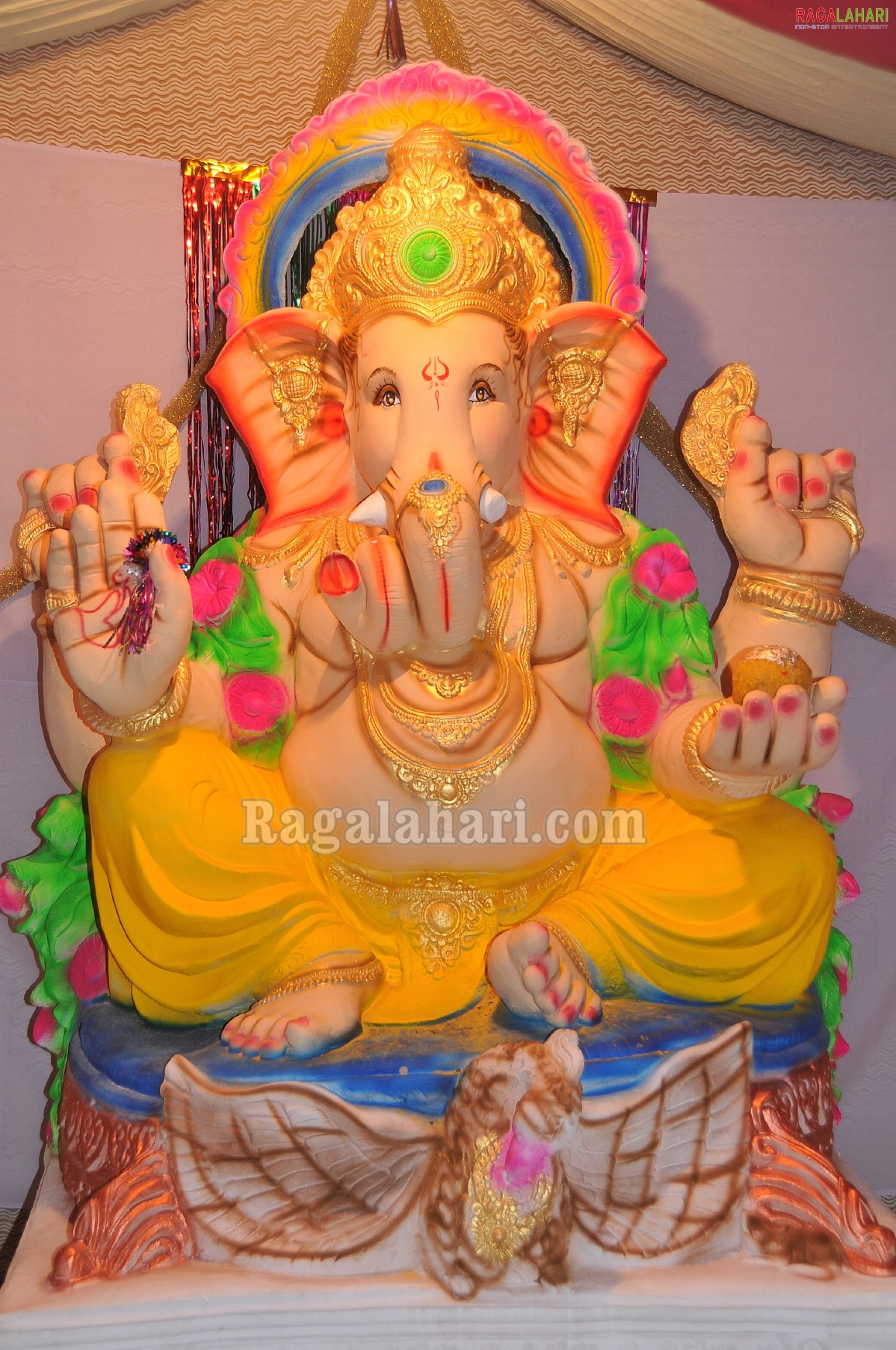 Ganesh Idols at Khairatabad, Krishna Nagar, Indira Nagar