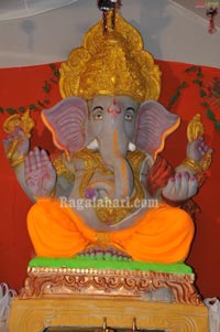 Ganesh Idols at Khairatabad, Krishna Nagar & Indira Nagar