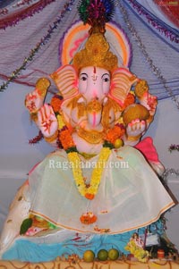 Ganesh Idols at Khairatabad, Krishna Nagar & Indira Nagar