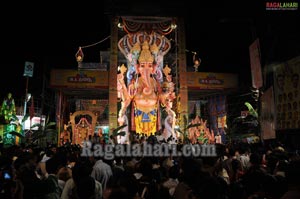 Ganesh Idols at Khairatabad, Krishna Nagar & Indira Nagar