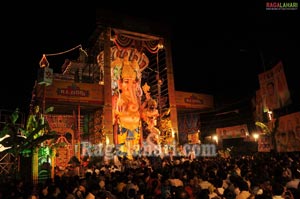 Ganesh Idols at Khairatabad, Krishna Nagar & Indira Nagar