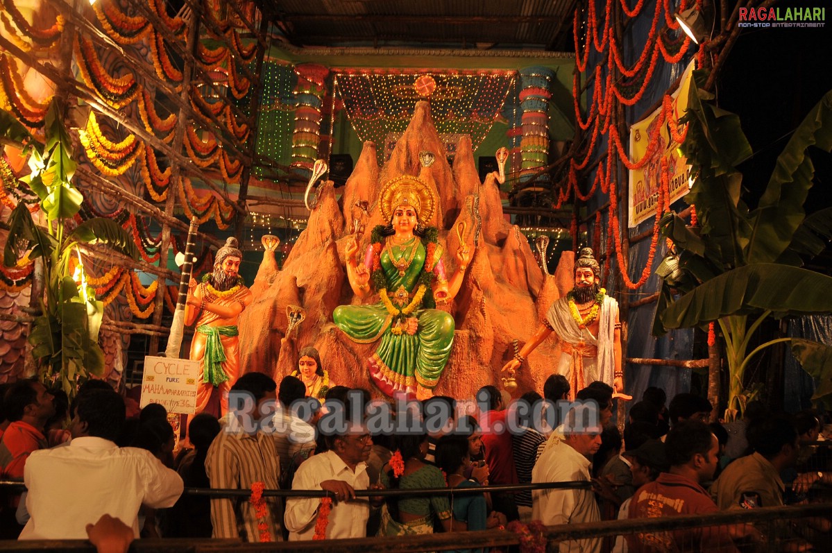 Ganesh Idols at Khairatabad, Krishna Nagar, Indira Nagar