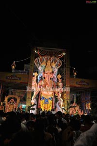 Ganesh Idols at Khairatabad, Krishna Nagar & Indira Nagar