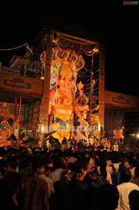 Ganesh Idols at Khairatabad, Krishna Nagar & Indira Nagar