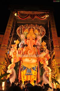 Ganesh Idols at Khairatabad, Krishna Nagar & Indira Nagar