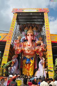 Vinayaka Idol at Khairatabad