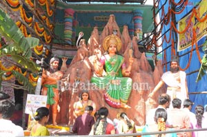 Vinayaka Idol at Khairatabad