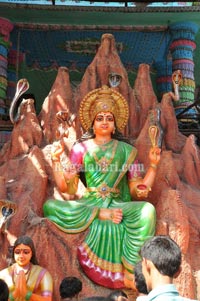 Vinayaka Idol at Khairatabad