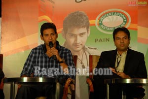 Mahesh Babu Launches Amrutanjan Strong Pain Balm