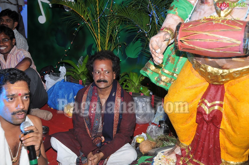 Eco Friendly Ganesh Idol at Prasads Multiplex