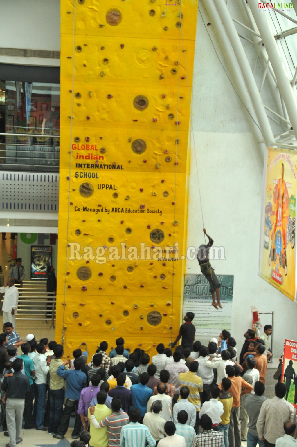 Eco Friendly Ganesh Idol at Prasads Multiplex