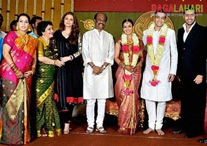 Rajinikanth Daughter Soundarya-Ashwin Kumar Marriage 