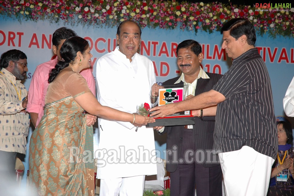 Short and Documentary Film Festival of Hyderabad 2010 Awards Function