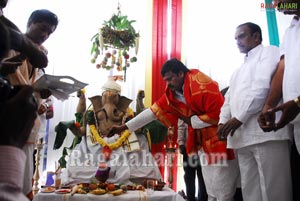 Vinayaka Chavithi 2010 at Praja Rajyam Party Office