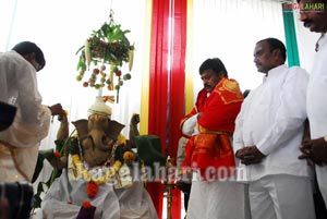 Vinayaka Chavithi 2010 at Praja Rajyam Party Office