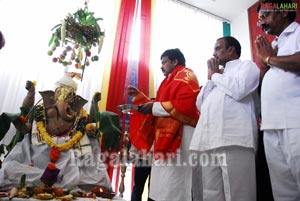 Vinayaka Chavithi 2010 at Praja Rajyam Party Office