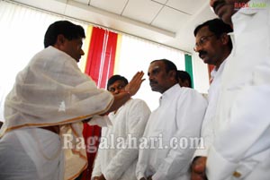 Vinayaka Chavithi 2010 at Praja Rajyam Party Office