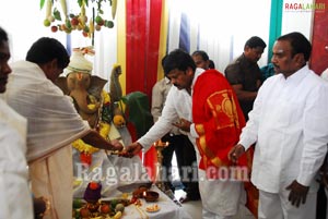 Vinayaka Chavithi 2010 at Praja Rajyam Party Office