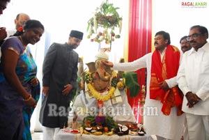 Vinayaka Chavithi 2010 at Praja Rajyam Party Office