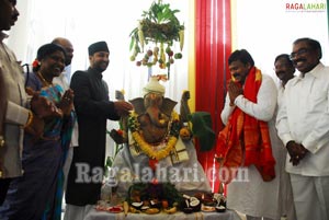 Vinayaka Chavithi 2010 at Praja Rajyam Party Office