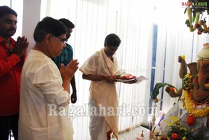 Vinayaka Chavithi 2010 at Praja Rajyam Party Office