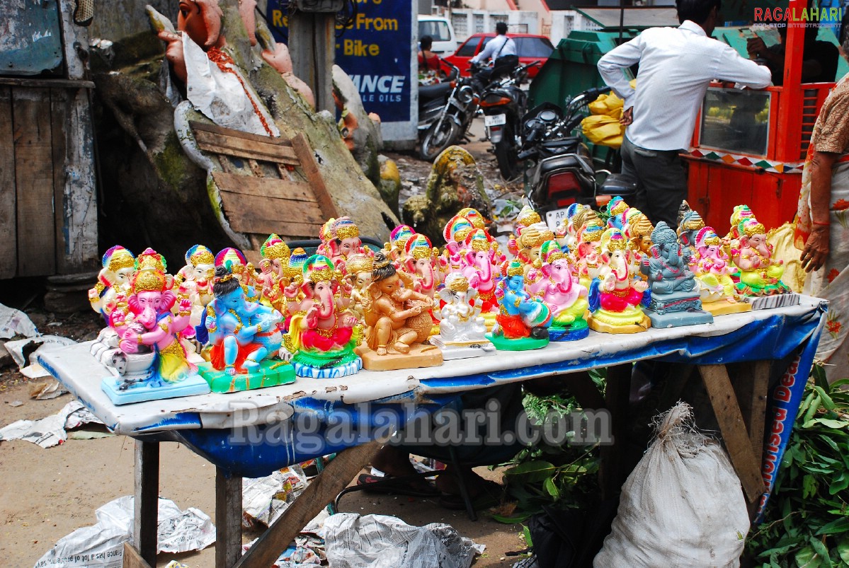 Vizag Ganesh Idols 2010