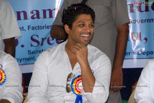 Allu Arjun promotes Anti Child Labour