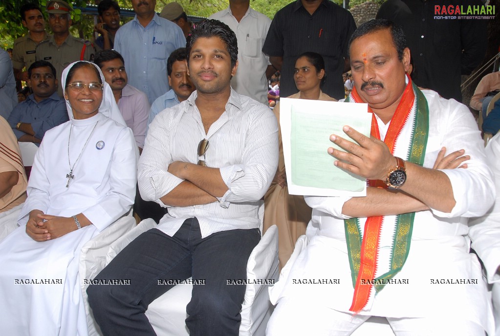 Allu Arjun supports Anti Child Labour