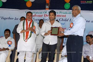 Allu Arjun promotes Anti Child Labour