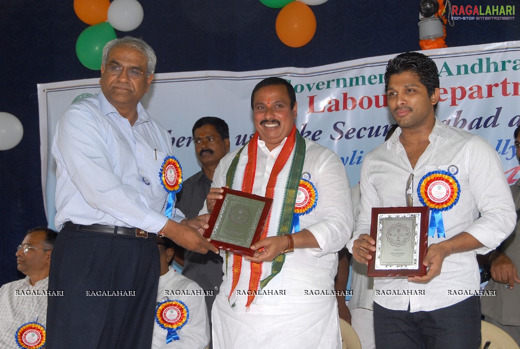 Allu Arjun supports Anti Child Labour